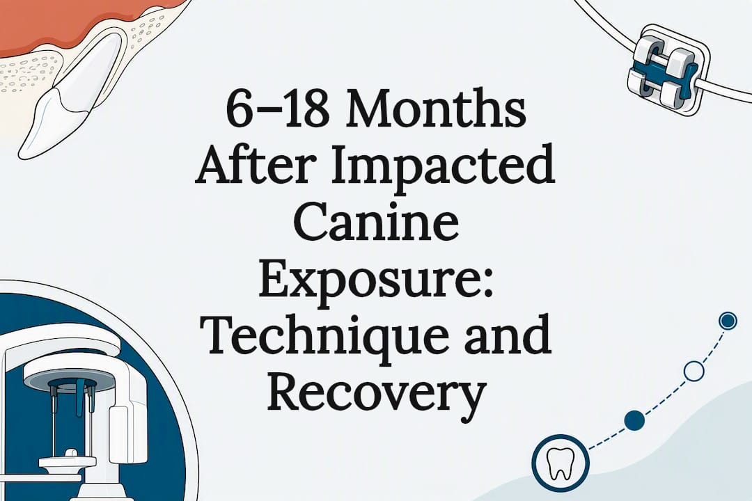 Impacted canine treatment title card