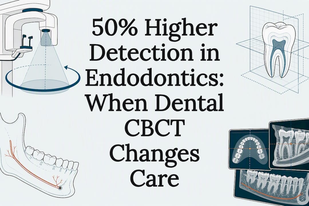 Dental CBCT scan title card illustration