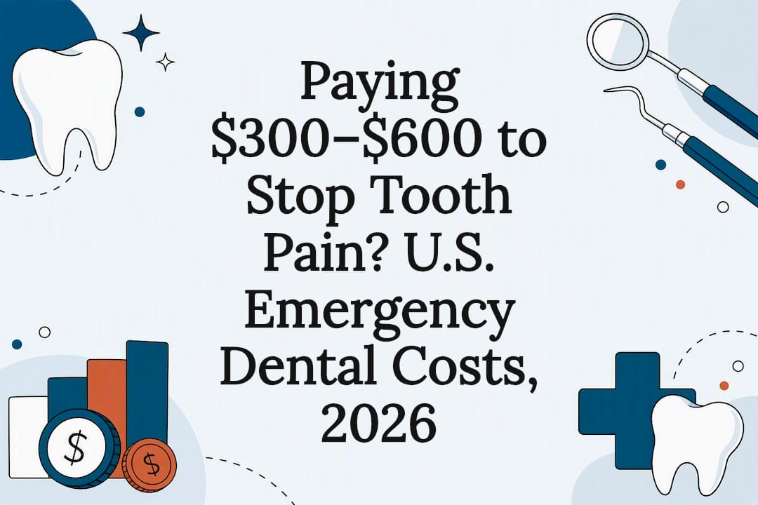 Emergency dental cost title card