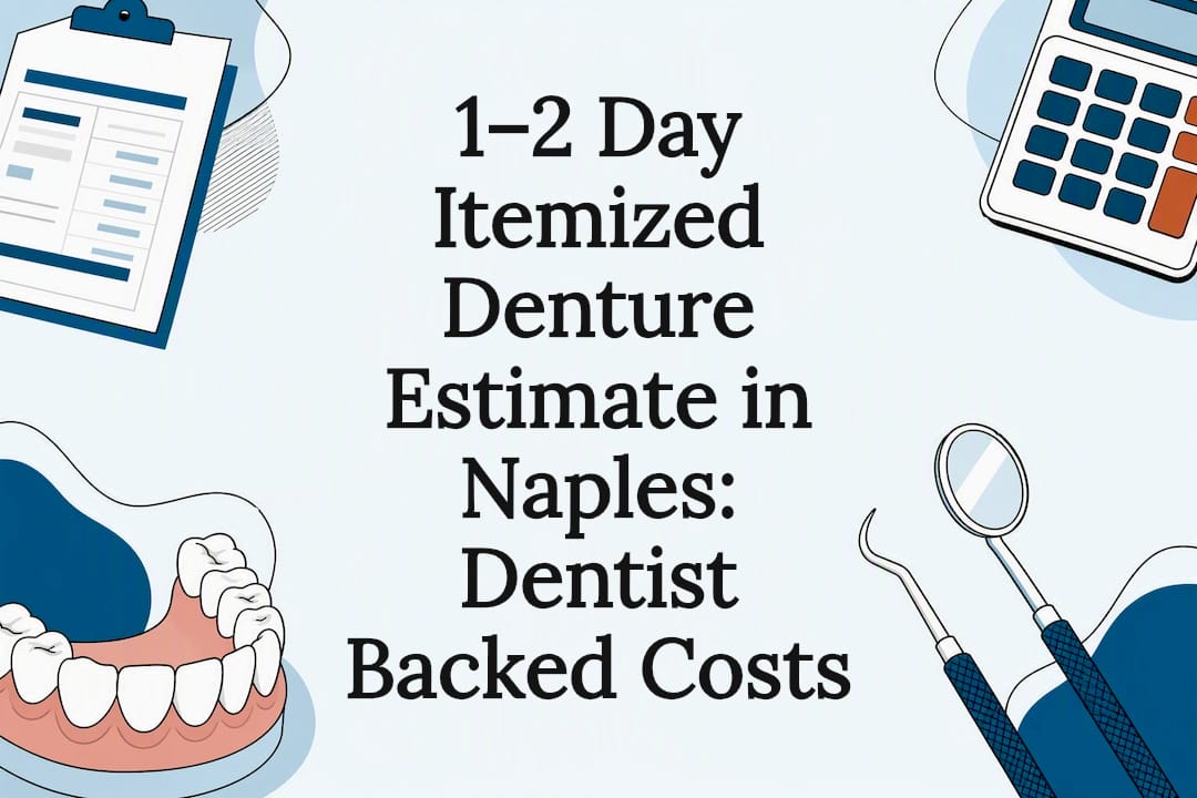 Denture estimate article title card