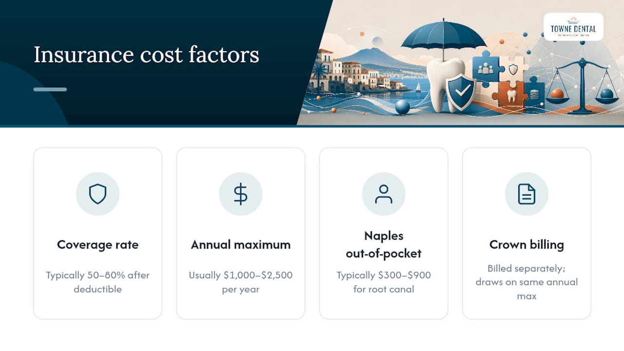Dental insurance root canal cost ranges
