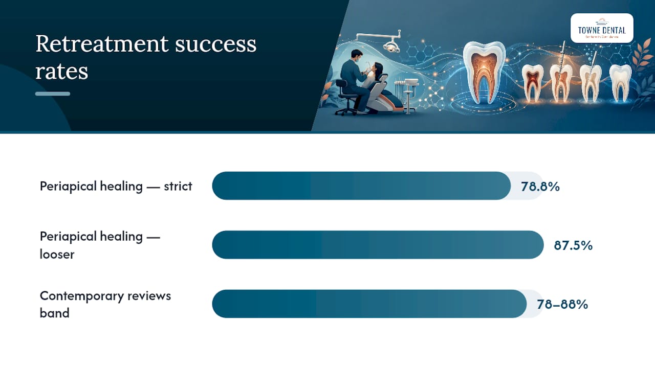 What Are the Success Rates for Root Canal Retreatment? — overview diagram