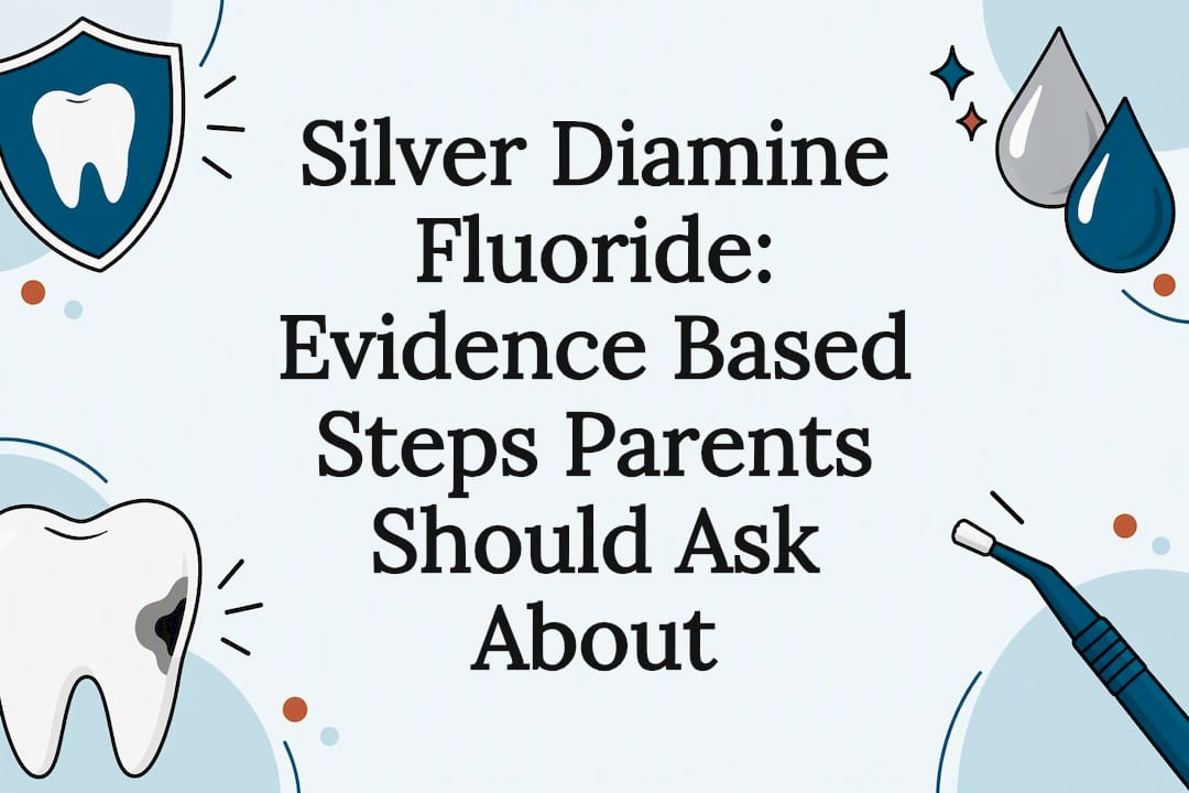 Illustrated SDF dentistry article title card